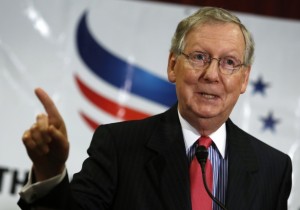 Senate minority leader Mitch McConnell. June 19, 2014. (Reuters/Yuri Gripas)