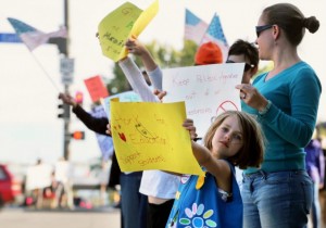 Colorado protests about TR education