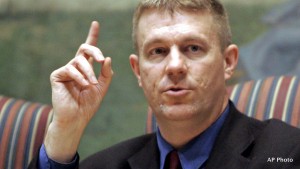 Oklahoma state Rep. Kevin Calvey, R-Del City, chairs the House Revenue and Taxation Committee meeting in Oklahoma City, Wednesday, March 8, 2006.  Credit: AP Photo