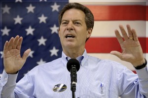 Governor of Kansas Sam Brownback Credit: AP Photo/Charlie Riedel