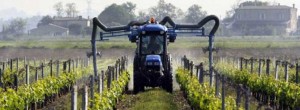 Commercial pesticide sprayer in action. Credit: whollygrael.com