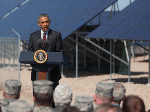 President Obama at Hill Air Force Base in Utah.