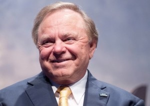 Continental Resources CEO Harold Hamm, a man who does not like facts.  Credit: AP/Kevin Cederstrom