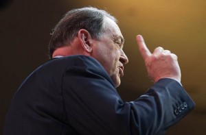 Political commentator and former Arkansas Gov. Mike Huckabee speaks at the Conservative Political Action Conference (CPAC), March 7, 2014.  Credit: Christopher Halloran / Shutterstock.com)