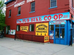 The Mayday Co-op bookstore