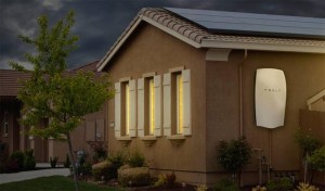 SolarCity/Tesla powered house Credit: SolarCity