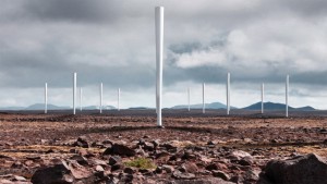 Bladeless wind turbines