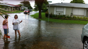 Southern Florida, Broward  County, flooding Credit: nbcmiami 