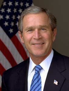 President George W. Bush. Credit: Eric Draper, White House.