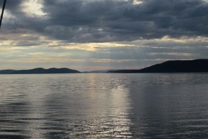 View of Lake Melville from Rigolet, a Nunatsiavut community on the far eastern edge of the lake.  Credit: Prentiss H. Balcom