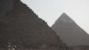 The pyramids of Giza Credit: AP/Hiro Komae