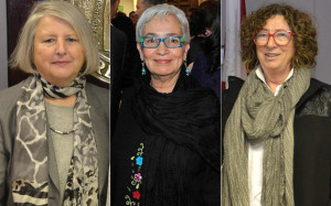 Human rights experts Eleonora Zielinska (left), Alda Facio (center) and Frances Raday (right) visited the United States in December to assess gender equality. Credit: Lt. Gov Kay Ivey/Guillermo Padres Elias/Flickr