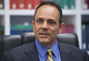 Kentucky Republican Governor Matt Bevin  Credit:  Tom Williams/CQ Roll Call