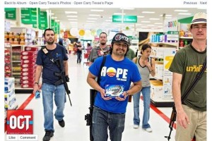 Open carry in Texas. Credit: blogs.wsj.com