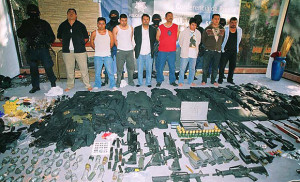 Mexican cartel members. Credit: Libertyjuice