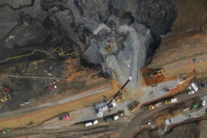 North Carolina Coash Ash Pit Spill Credit: NYTijmes