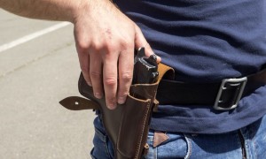 The Georgia ‘campus carry’ bill would allow students 21 and over to carry concealed weapons on campus with a permit, except in certain specified locations. Credit: Igor Golovniov/Zuma Press/Corbis 