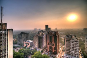 Smog in Delhi India Credit: Mfield/Flickr