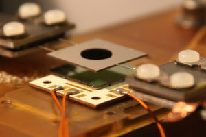 A prototype of the new solar cell