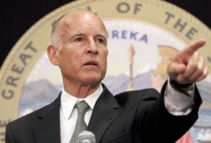 Democratic Governor of California Jerry Brown