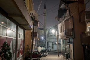 The Kater Llulla mosque in Prishtina (also known as “Hasan Beg” mosque). Built with funds from Saudi Arabia, the mosque has the reputation of being a hotbed of radical Islam. Credit: Andrew Testa/The New York Times