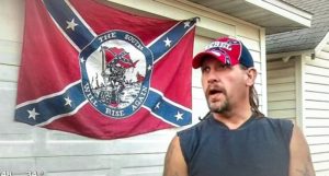 Jeffrey Tindle defends his noose and Confederate flag