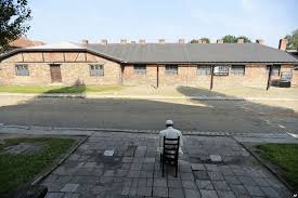 Pope Francis at Polish Nazis Death Camp Credit: VOAnews