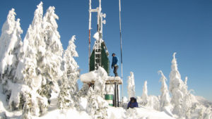 Difficulties in making weather measurements in the Arctic have led to underrepresentation of this rapidly warming area in historic temperature records. Credit: British Columbia Ministry of Transport