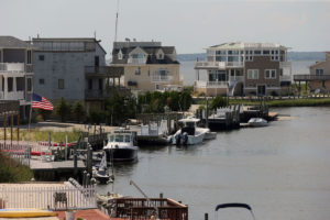 Homes along Osborn and Mystic Islands in Little Egg Township Credit: Craig Matthews