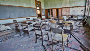 Detroit public school classroom Credit: Psychology Today