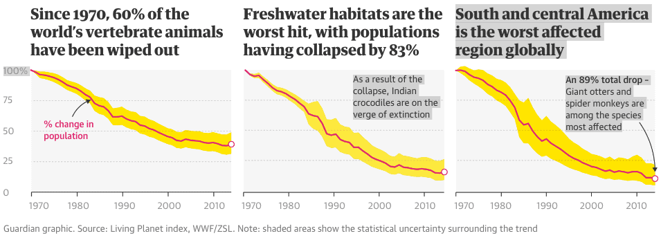 Humanity Has Wiped Out 60% Of Animals Since 1970, Major Report Finds ...