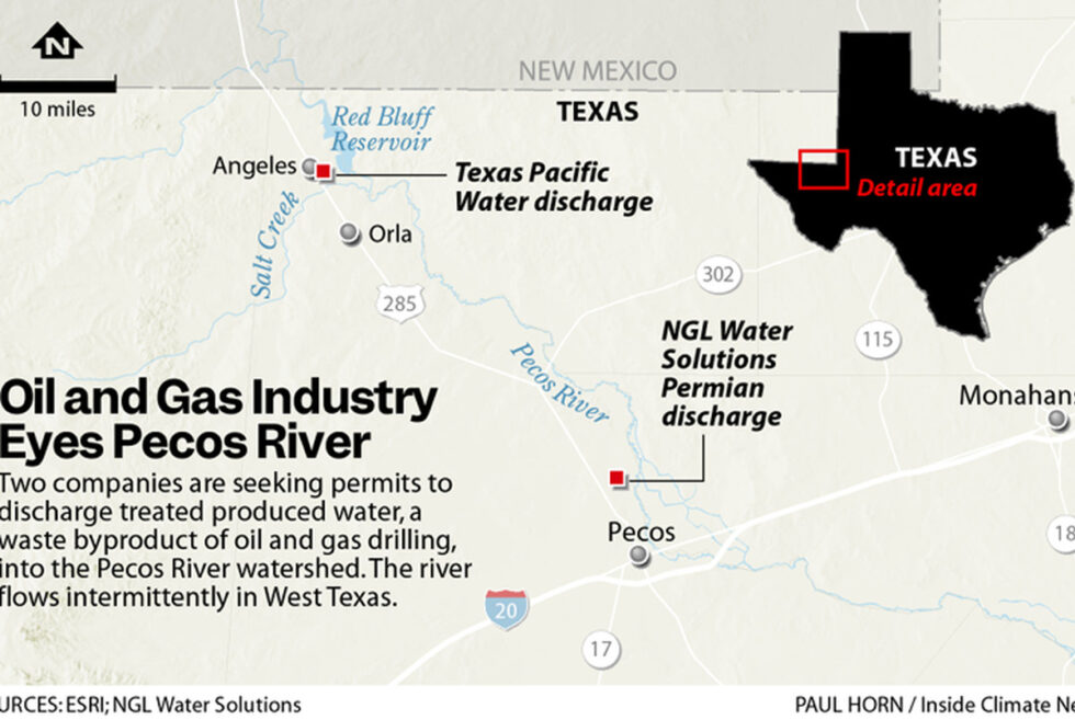 Companies aim to release more treated oilfield wastewater into rivers ...